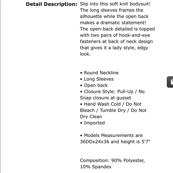 Olive green, super soft body suit NWT - Picture 6 of 8